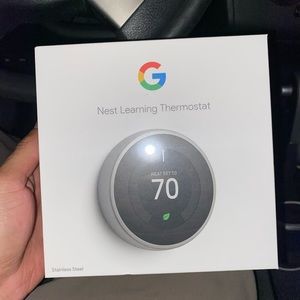 Brand new Google nest learning thermostat!